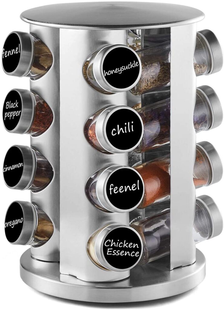 Revolving Spice Rack Organizer